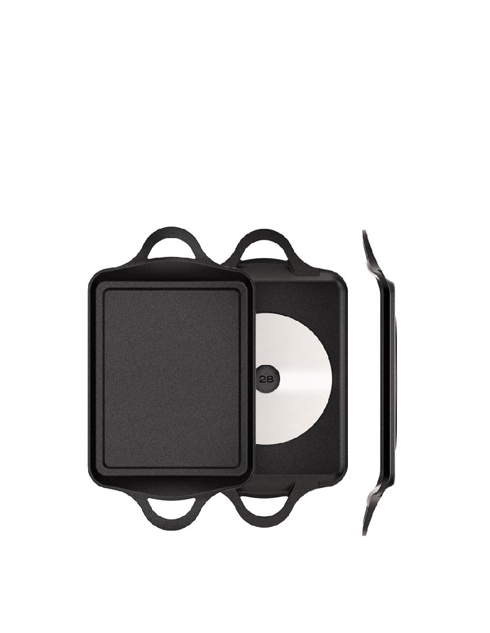 Valira PLANCHA ORIGEN GAS-VITRO 28x21 Cm