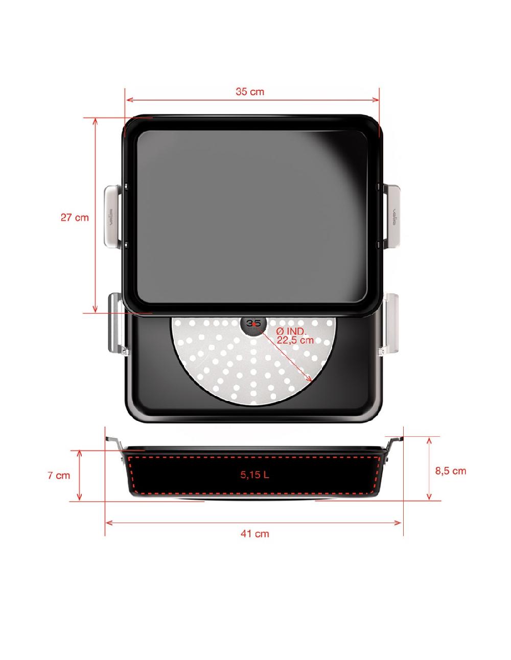 Valira RUSTIDERA AIRE PFAS FREE 35x27cm