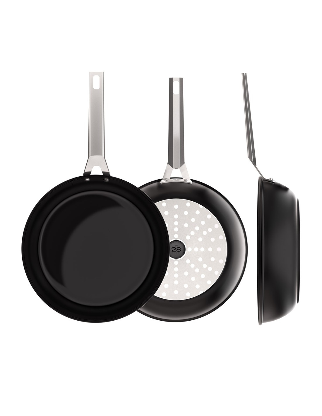 Valira SARTÉN HONDA AIRE INDUCCIÓN PFAS FREE 28 Cm