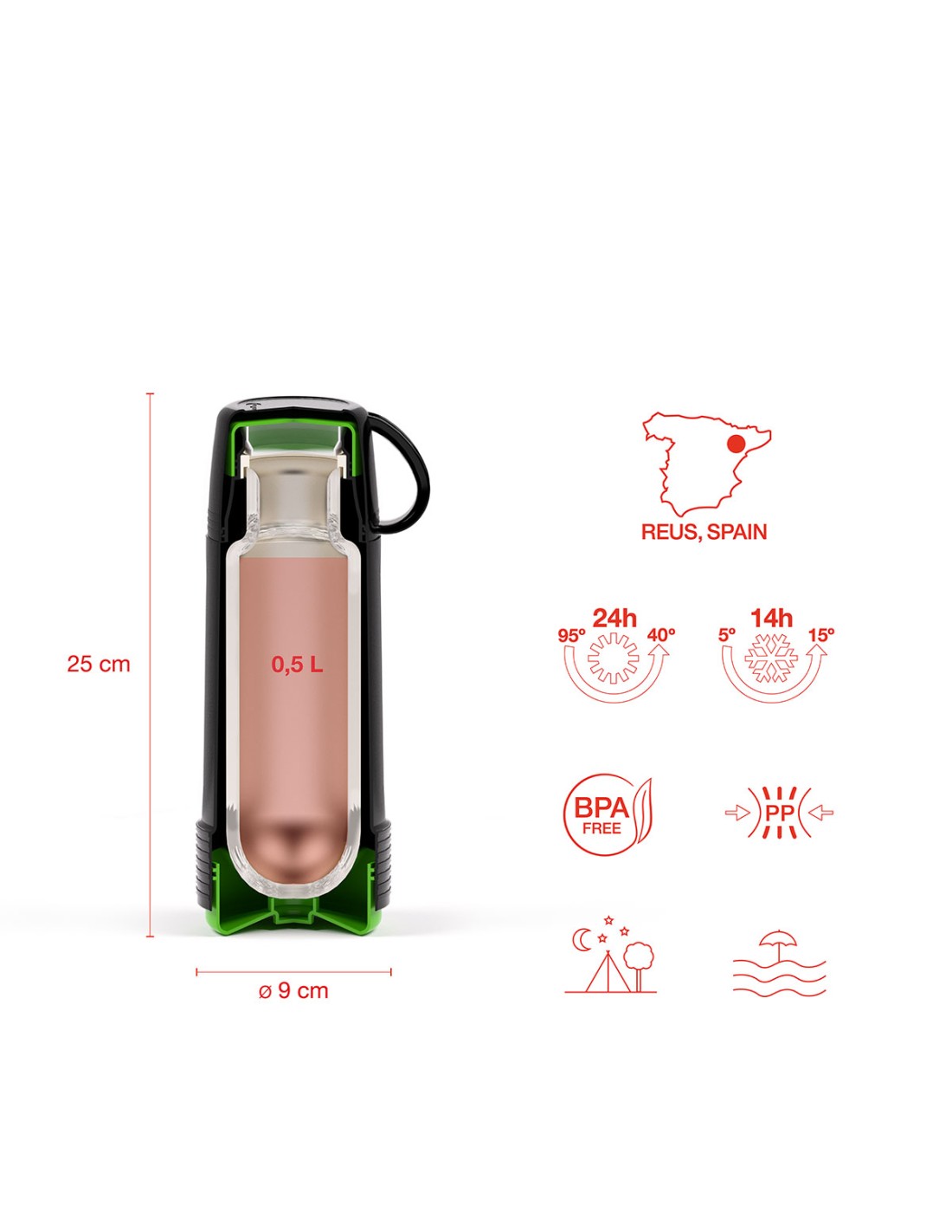 Valira TERMO PROTERM 0 5 L