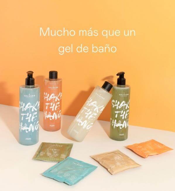 Valquer Laboratorios 1 Botella Con Tapón - Valquer Shake - Gel De Baño Sostenible