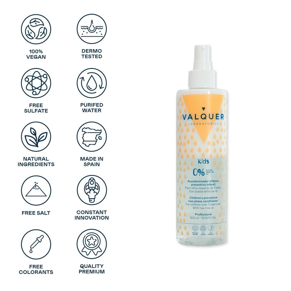 Valquer Laboratorios Acondicionador Bifásico Preventivo Infantil - 300 Ml