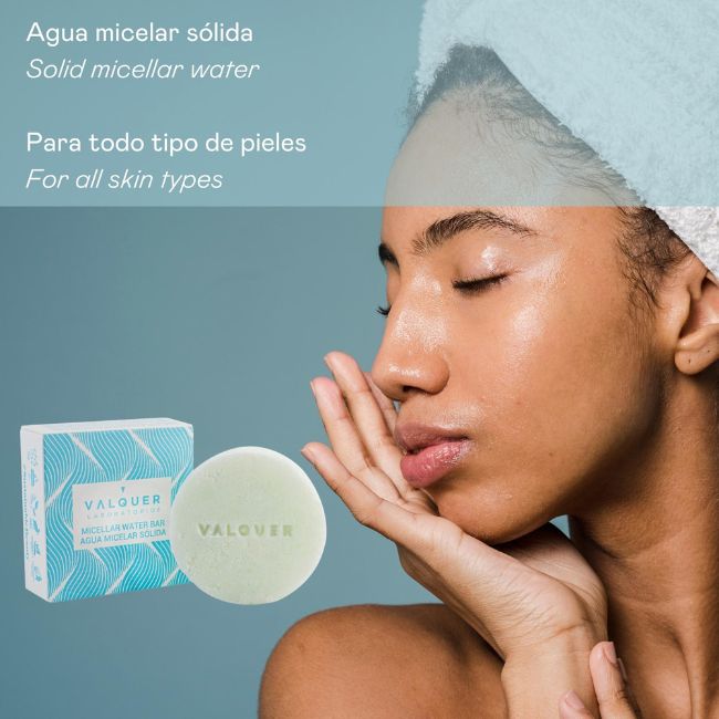 Valquer Laboratorios Agua Micelar Sólida Ice Todo Tipo De Pieles - 50 G
