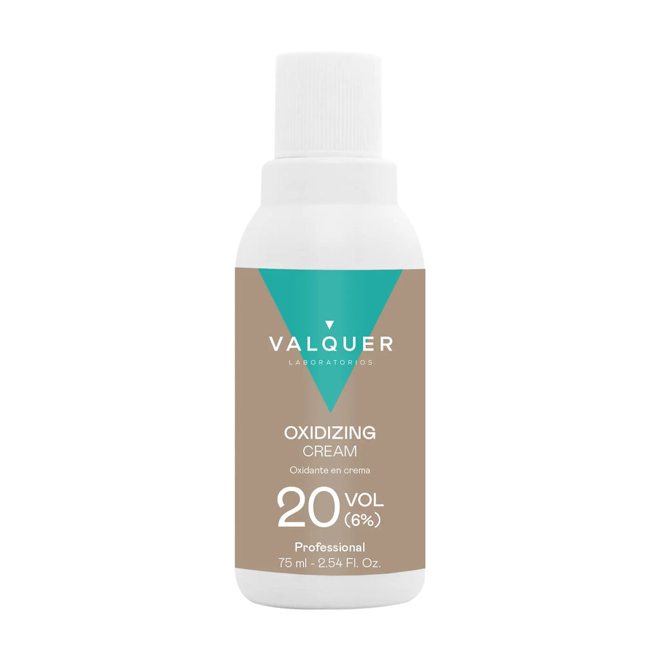valquer laboratorios Agua Oxigenada 20 vol (6%) - Formato pequeño - 75 ml