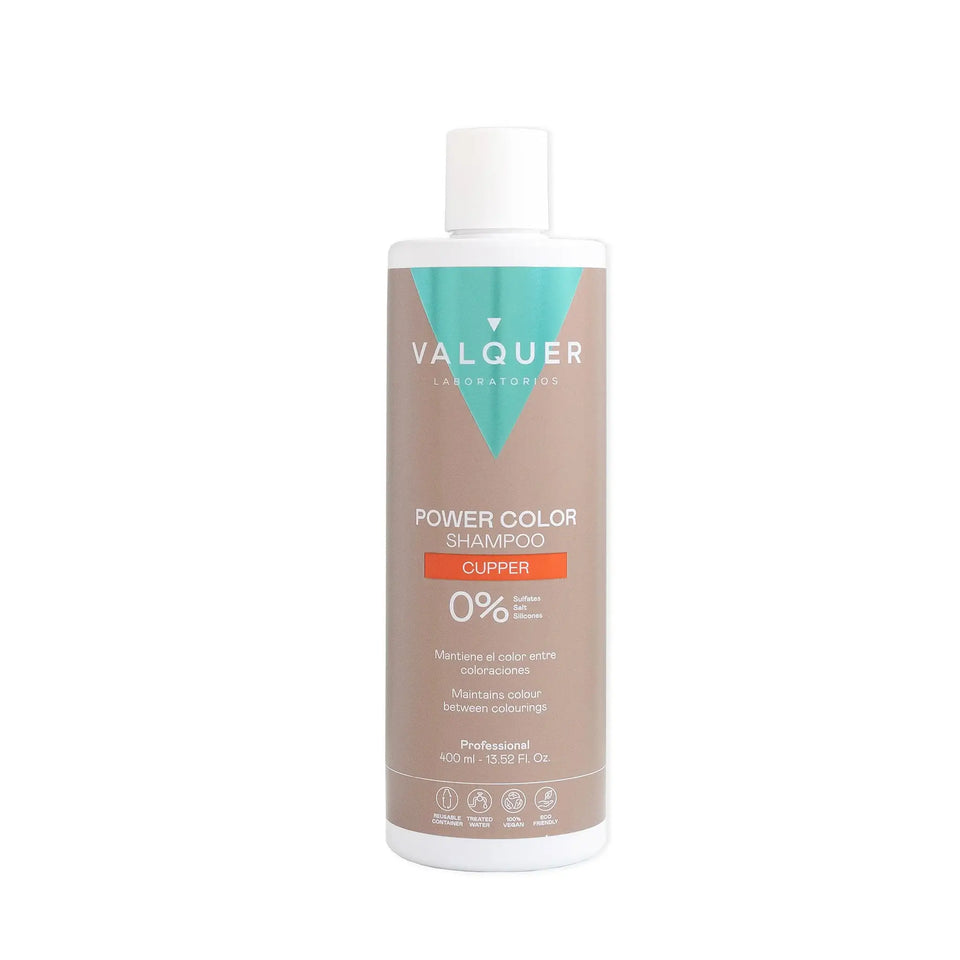 valquer laboratorios Champú color Cobre - Power Color - 400 ml