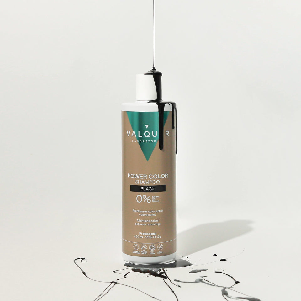 Valquer Laboratorios Champú Color Negro - Power Color - 400 Ml