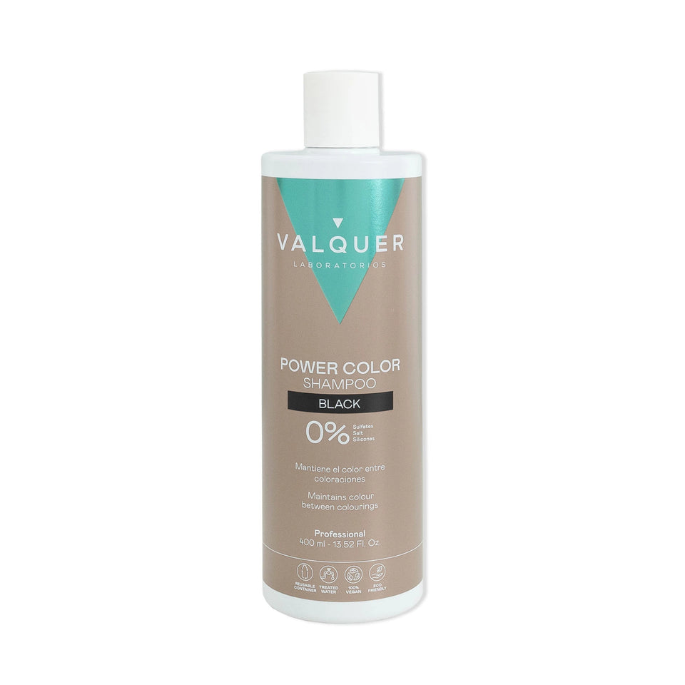 valquer laboratorios Champú color Negro - Power Color - 400 ml