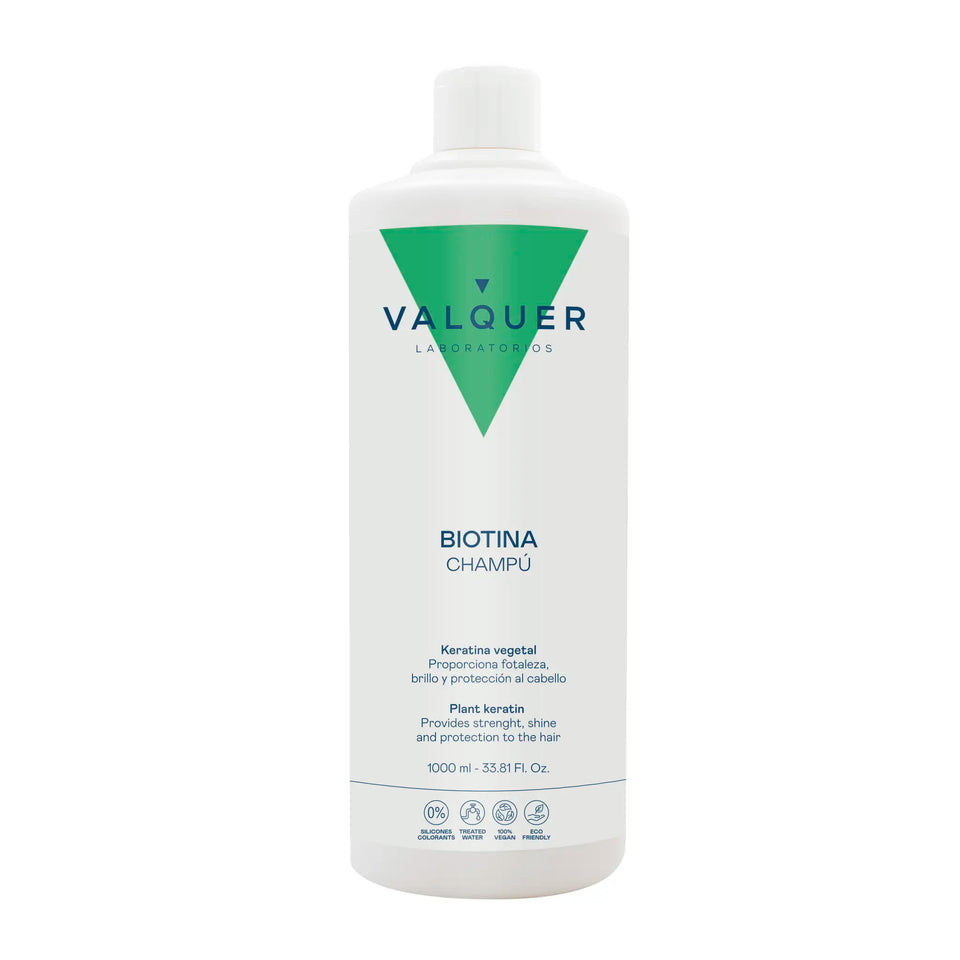 valquer laboratorios Champú con Biotina & Keratina - 1000ml