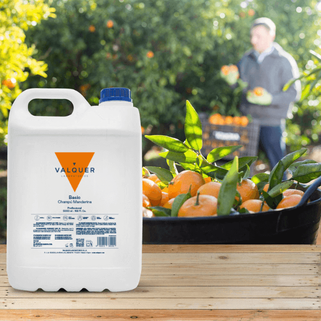 Valquer Laboratorios Champú Mandarina Sin Sal - 5000 Ml