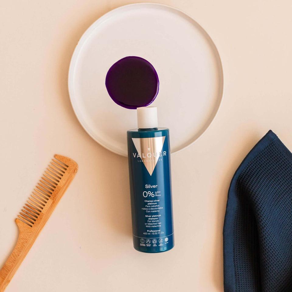 Valquer Laboratorios Champú Matizador 0% Sin Sulfatos - Silver Platinum