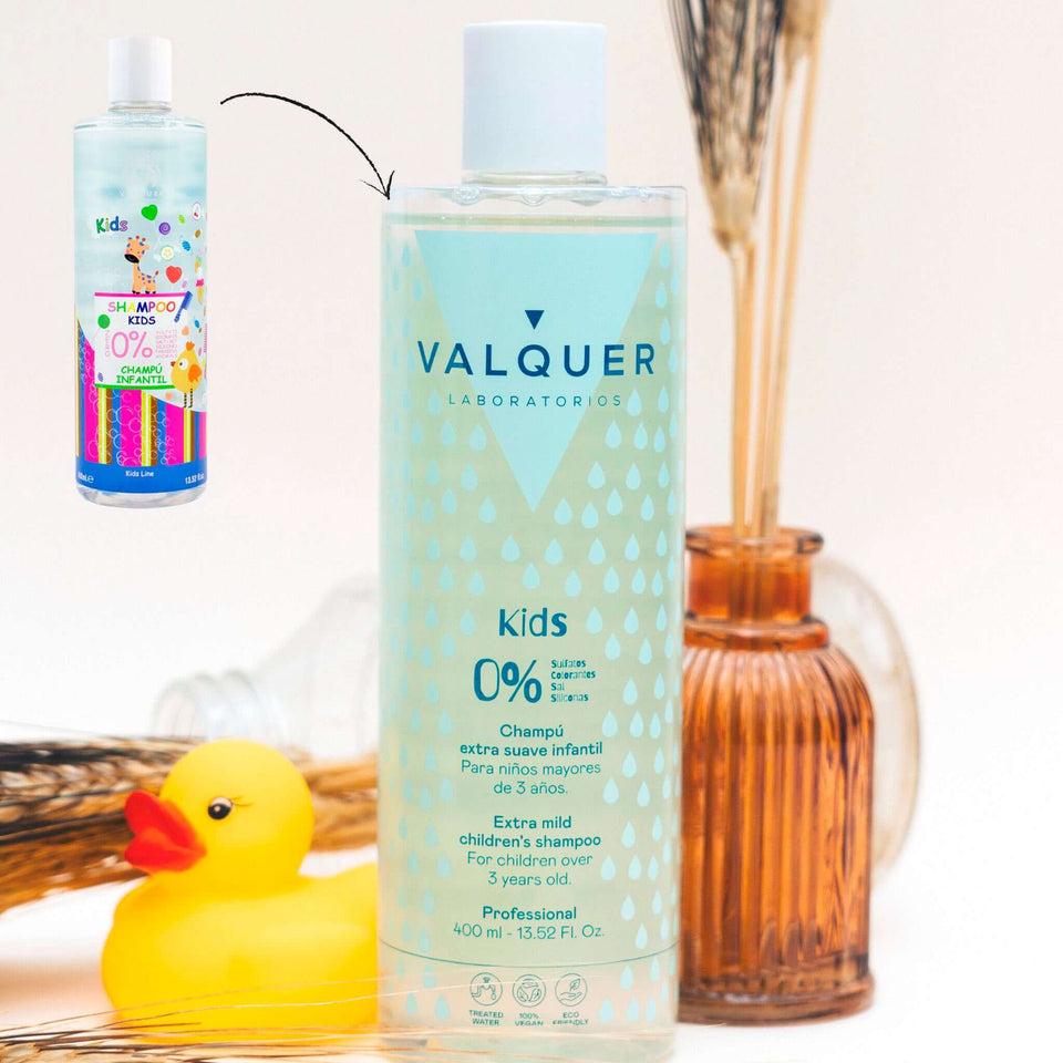 Valquer Laboratorios Champú Para Niños (extra Suave) Con Ingredientes Naturales - 400ml