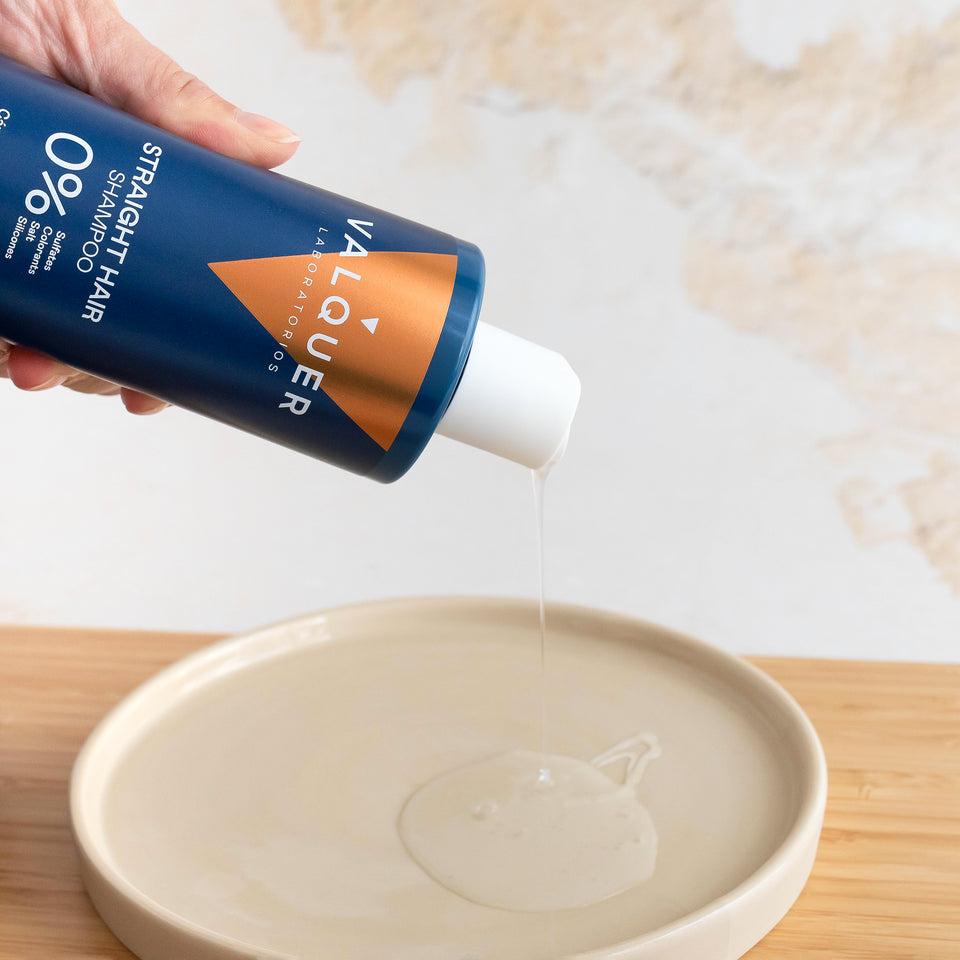 Valquer Laboratorios Champú Para Pelo Liso - 0% Sin Sulfatos Ni Sal