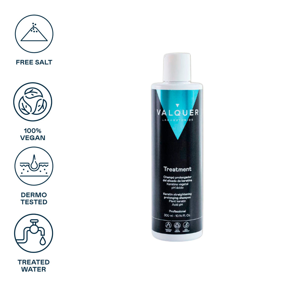 Valquer Laboratorios Champú Prolongador Del Alisado De Keratina - 300 Ml