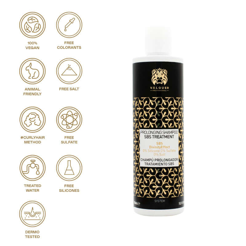 Valquer Laboratorios Champú Prolongador Tratamiento SBS Divinity Effect - 300 Ml