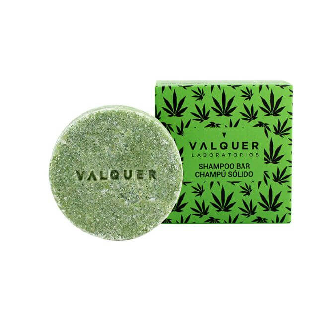 valquer laboratorios Champú sólido Hemp (extracto de cannabis y aceite de cáñamo) - 50 g