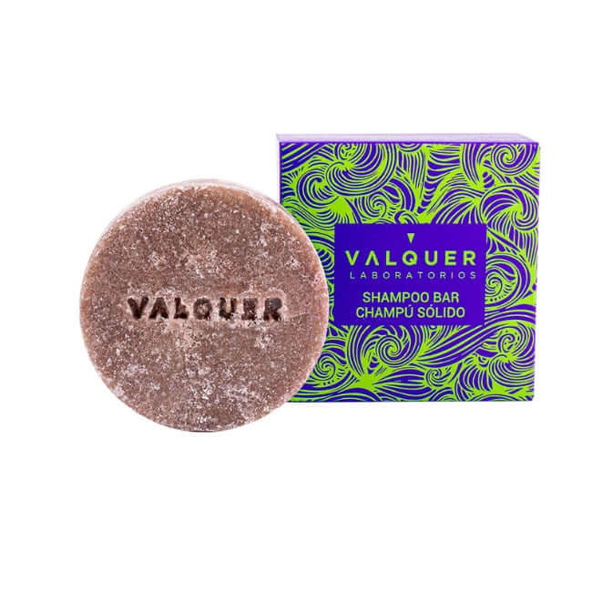 valquer laboratorios Champú sólido Luxe (extracto de arándano y aguacate) - 50 g