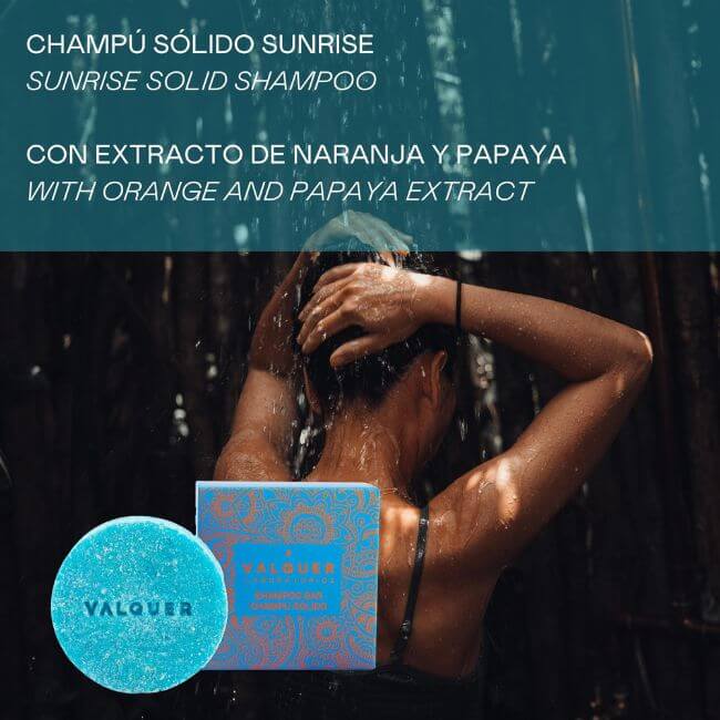 Valquer Laboratorios Champú Sólido Sunrise (extracto De Naranja Y Papaya) - 50 G