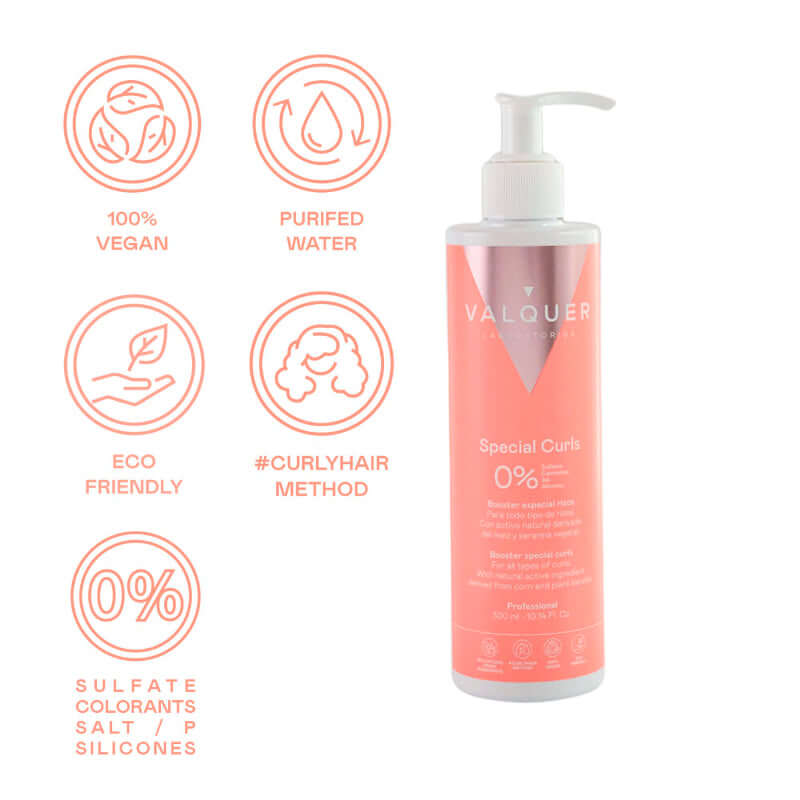 Valquer Laboratorios Gel Booster (Activador De Rizos) Apto Método Curly - 300ml
