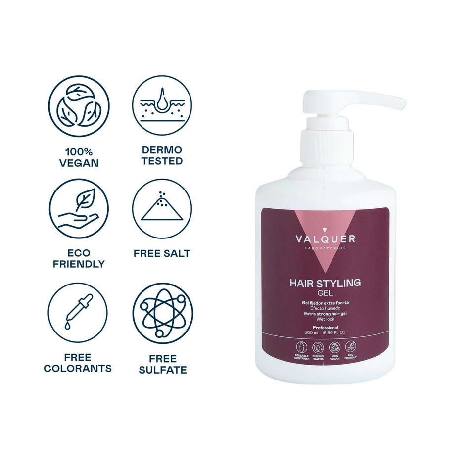 Valquer Laboratorios Gel Capilar Fijador Extrafuerte - 500 Ml