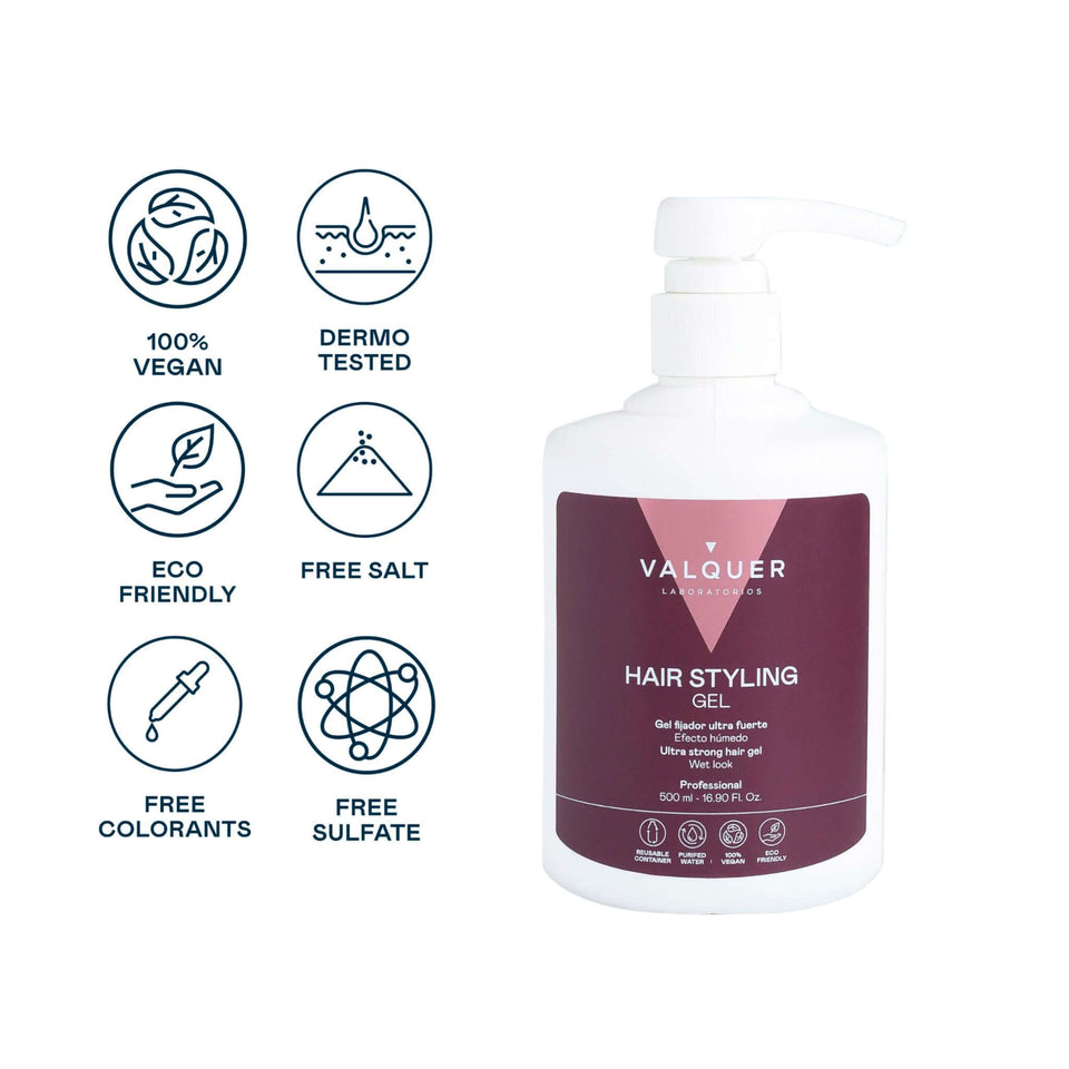 Valquer Laboratorios Gel Capilar Fijador Ultrafuerte - 500 Ml