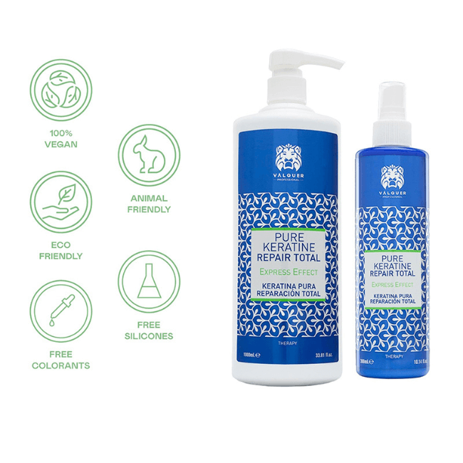 Valquer Laboratorios Keratina Pura Para El Cabello: Reparación Total Y Brillo