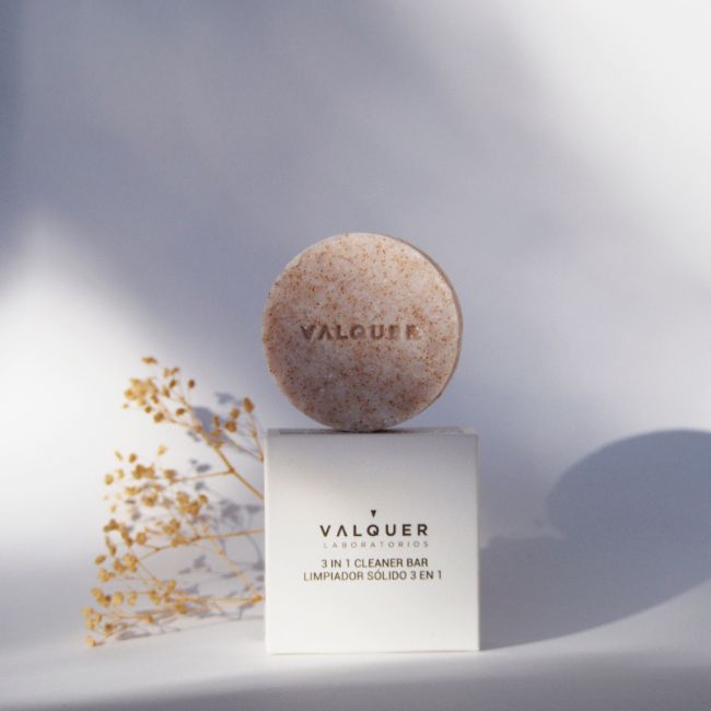 Valquer Laboratorios Limpiador Facial Sólido 3 En 1 Sugar - 50 G
