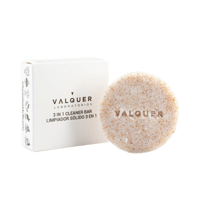 valquer laboratorios Limpiador facial sólido 3 en 1 Sugar - 50 g