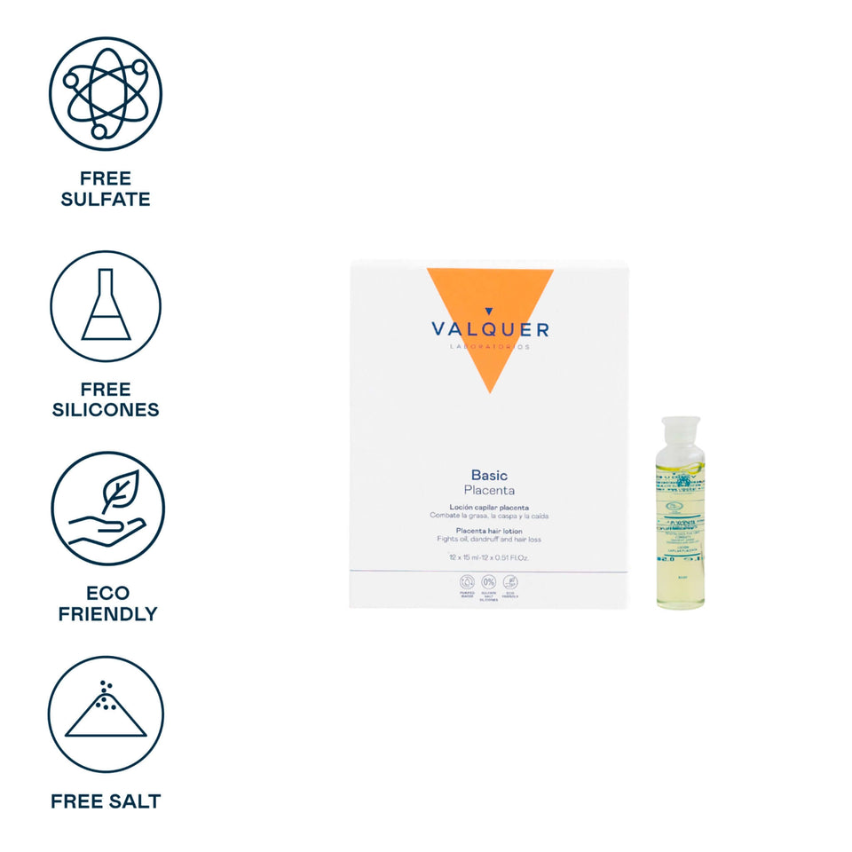 Valquer Laboratorios Loción Capilar Placenta - 12x15 Ml
