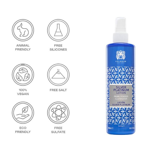 Valquer Laboratorios Loción Capilar Silver Platinum - 300 Ml