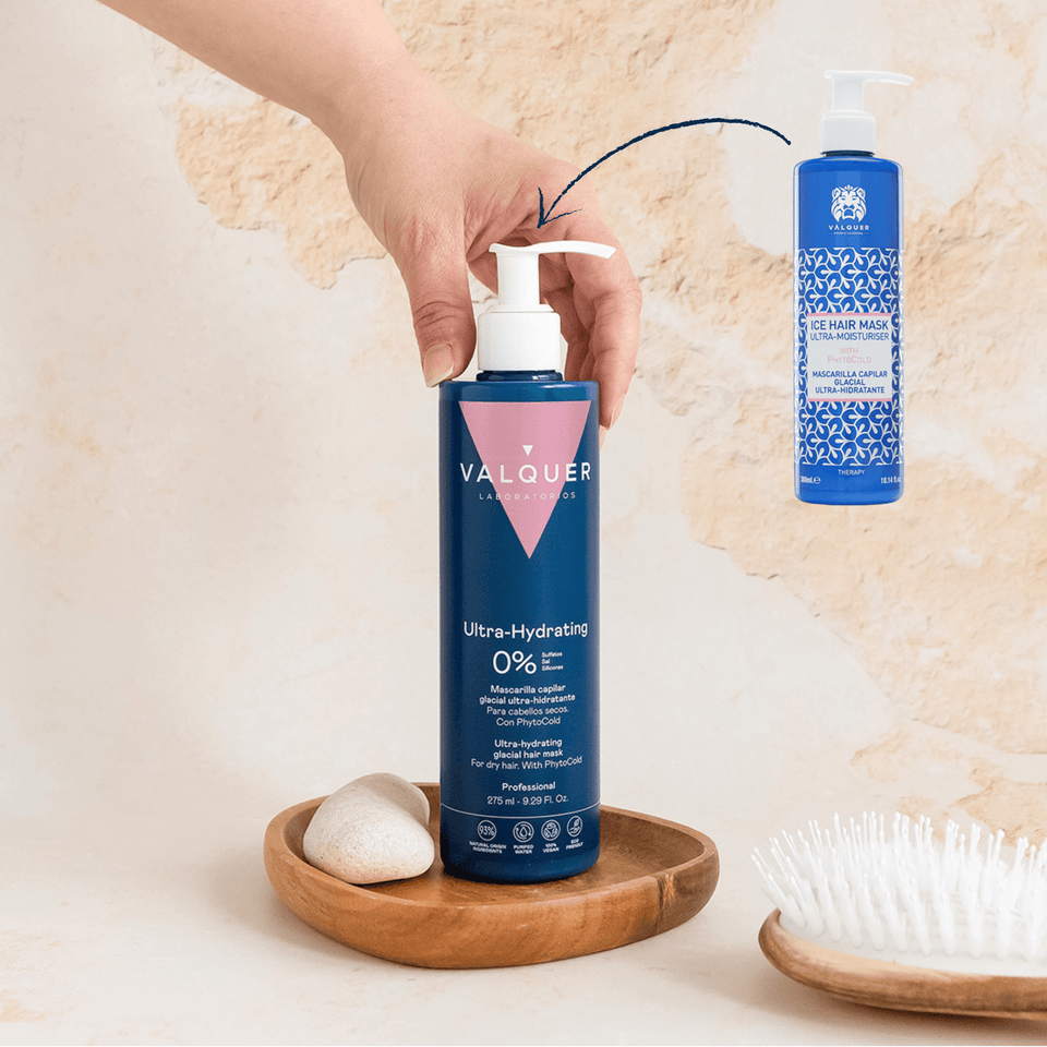 Valquer Laboratorios Mascarilla Cabello Seco - Hidratante Efecto Frío