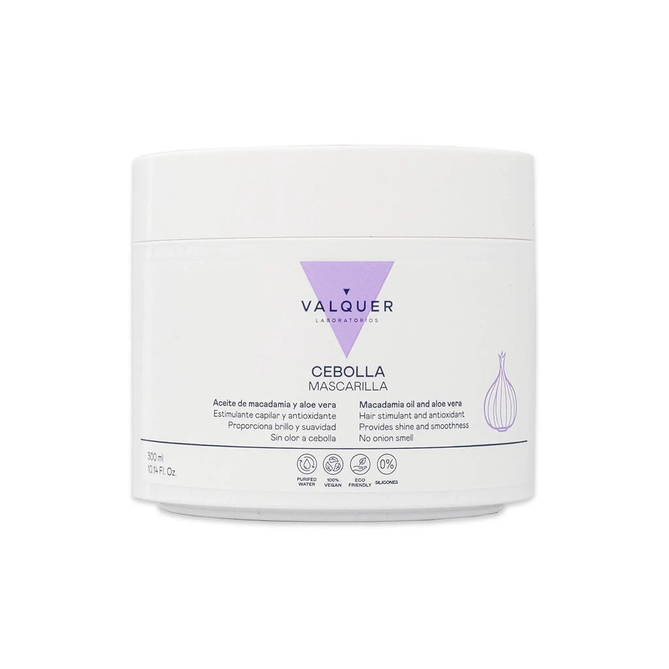 valquer laboratorios Mascarilla capilar de cebolla - 300 ml