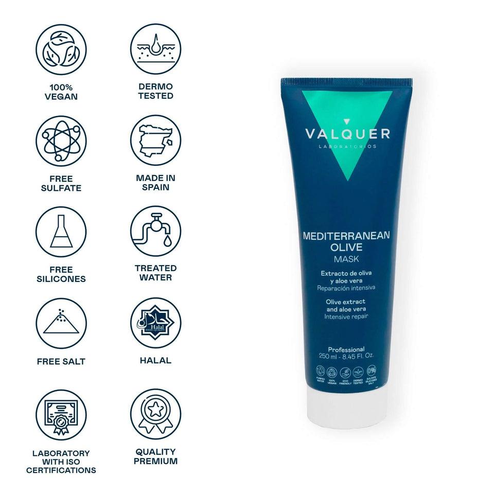 Valquer Laboratorios Mascarilla Capilar De Oliva - Reparadora E Intensiva