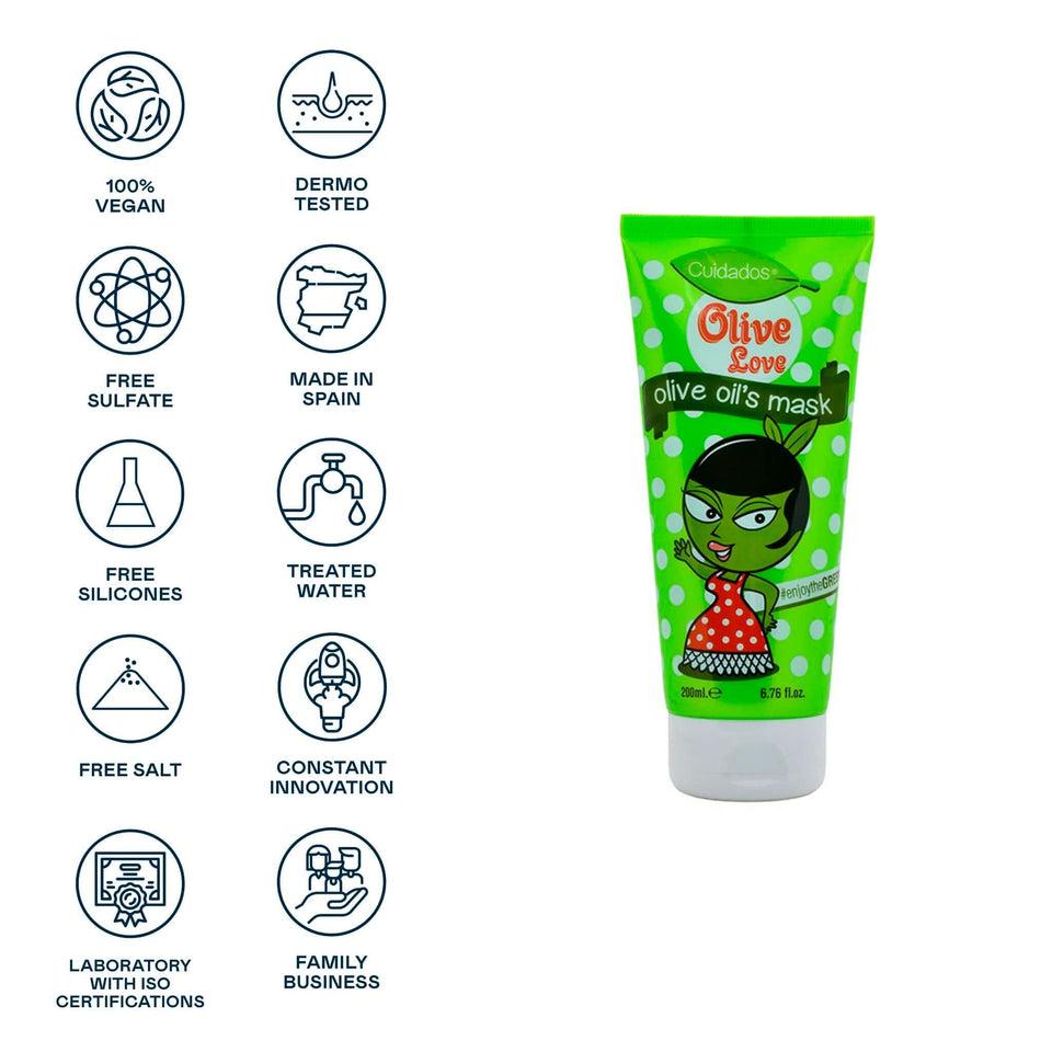 Valquer Laboratorios Mascarilla Capilar Olivo - 200 Ml