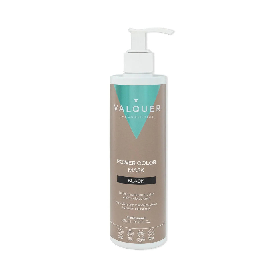 valquer laboratorios Mascarilla color Negro - Power Color - 275 ml