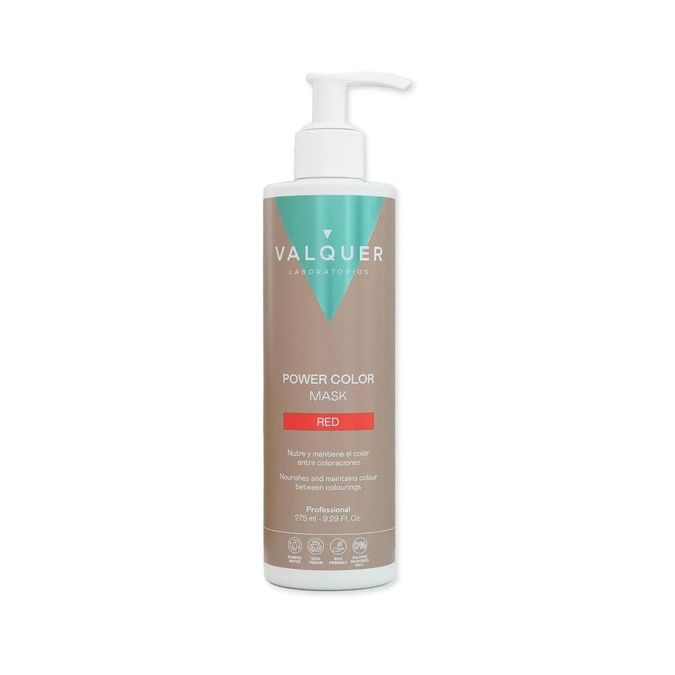 valquer laboratorios Mascarilla color Rojo - Power Color - 275 ml