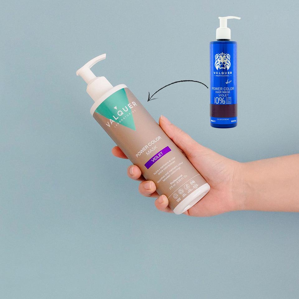 Valquer Laboratorios Mascarilla Color Violeta - Power Color - 275 Ml