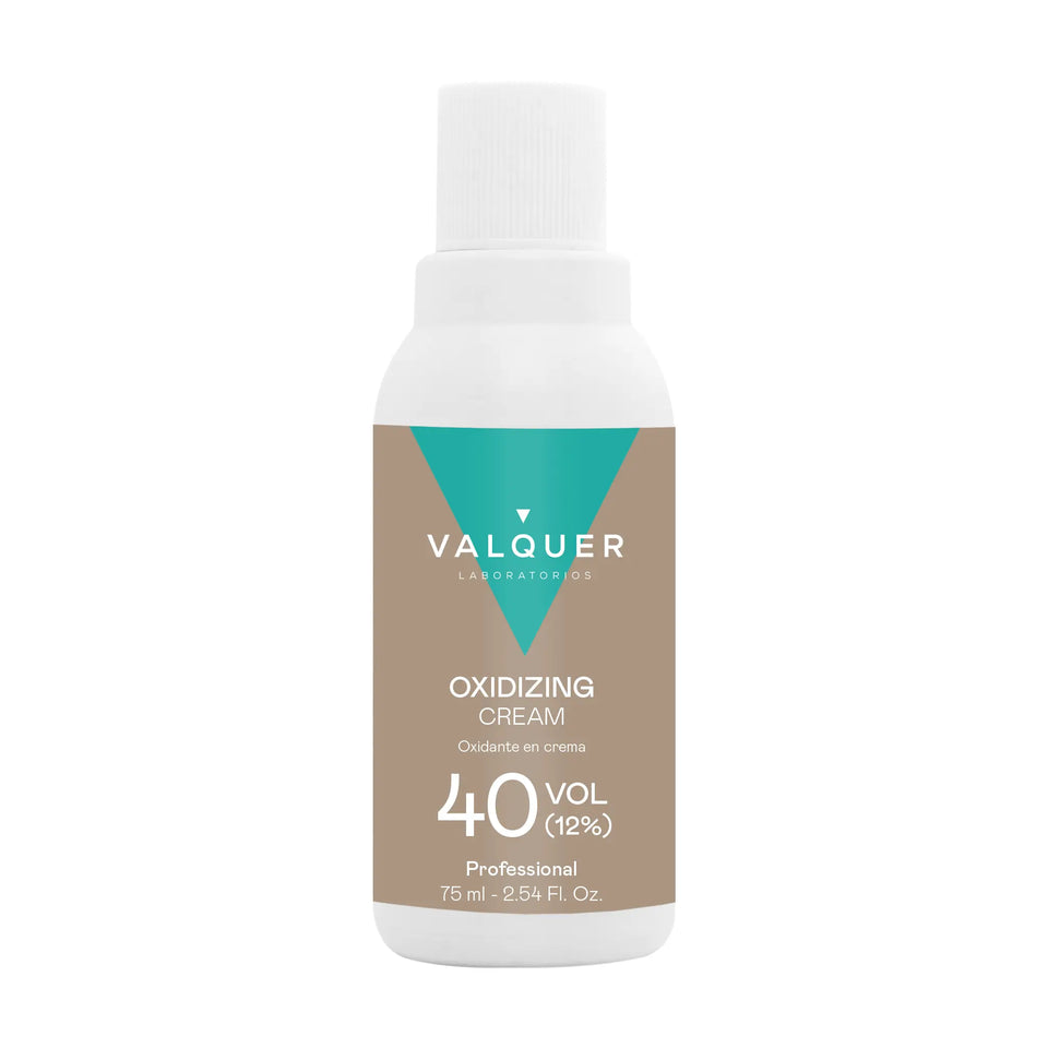 valquer laboratorios Oxidante en crema 40 vol (12%) - Formato pequeño - 75 ml