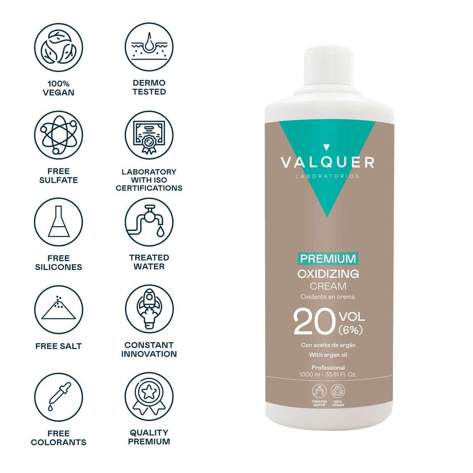 Valquer Laboratorios Oxidante Premium Ultra-cremoso 20 Vol (6%) - 1000 Ml