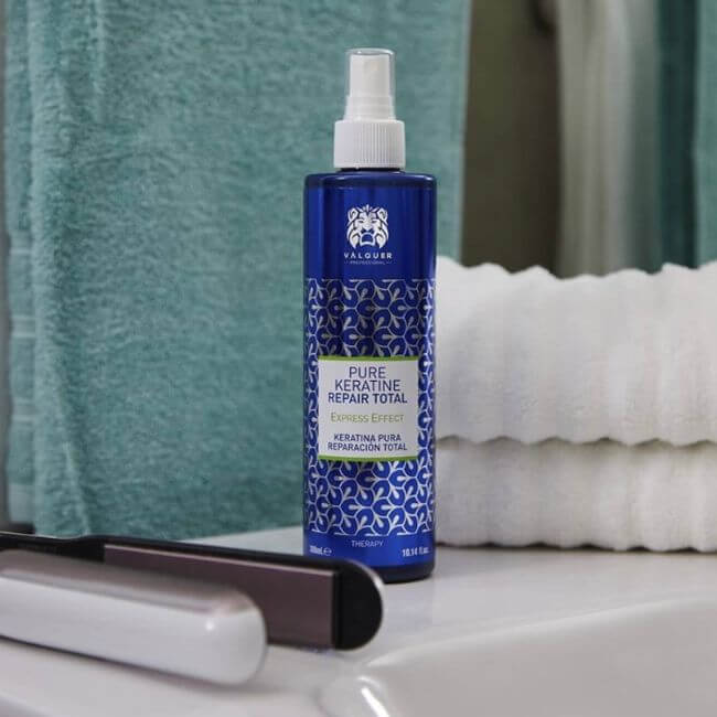 Valquer Laboratorios Pack Cold Keratin Champú Preparador + Keratina + Ice Hair Mask Total Repair - 900 Ml