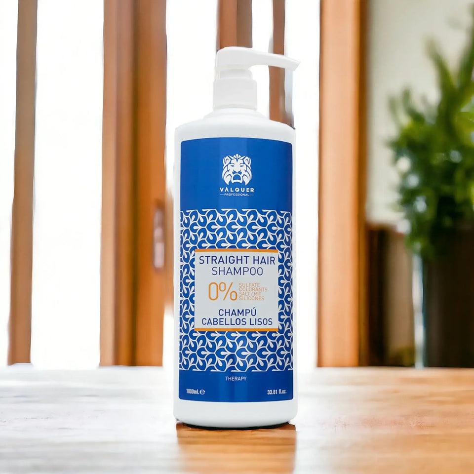 Valquer Laboratorios Pack Para Cabellos Lisos - Champú Y Mascarilla Capilar Glacial - 1000 Ml + 975 Ml