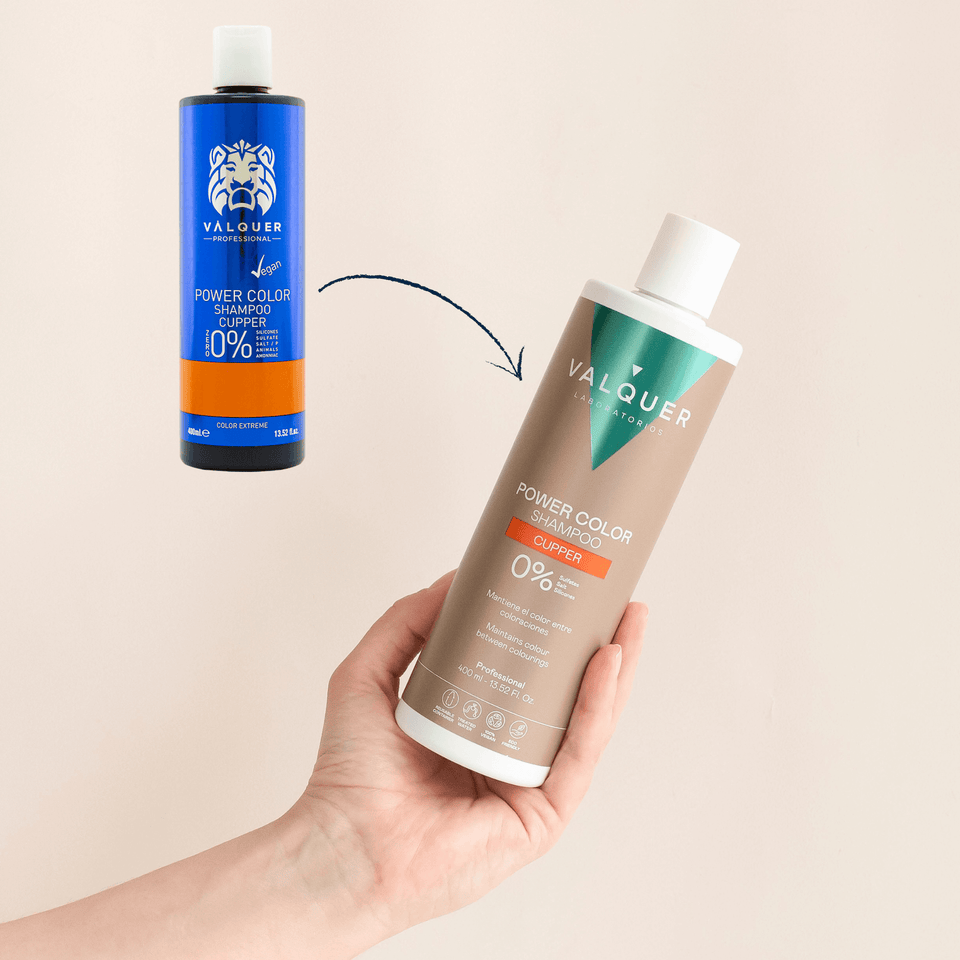 Valquer Laboratorios Pack Power Color Cobre - Champú Y Mascarilla - 675 Ml