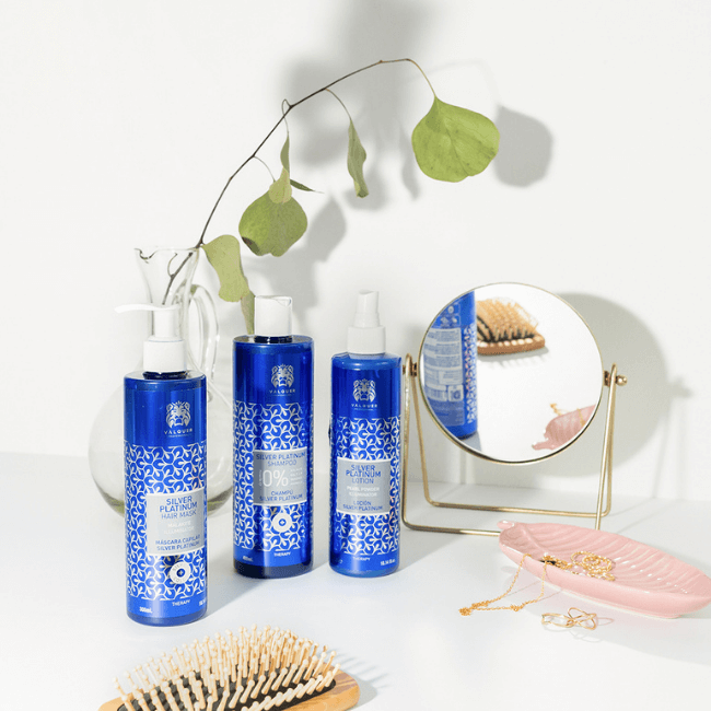 Valquer Laboratorios Pack Silver - Champú Mascarilla Y Loción -1000 Ml