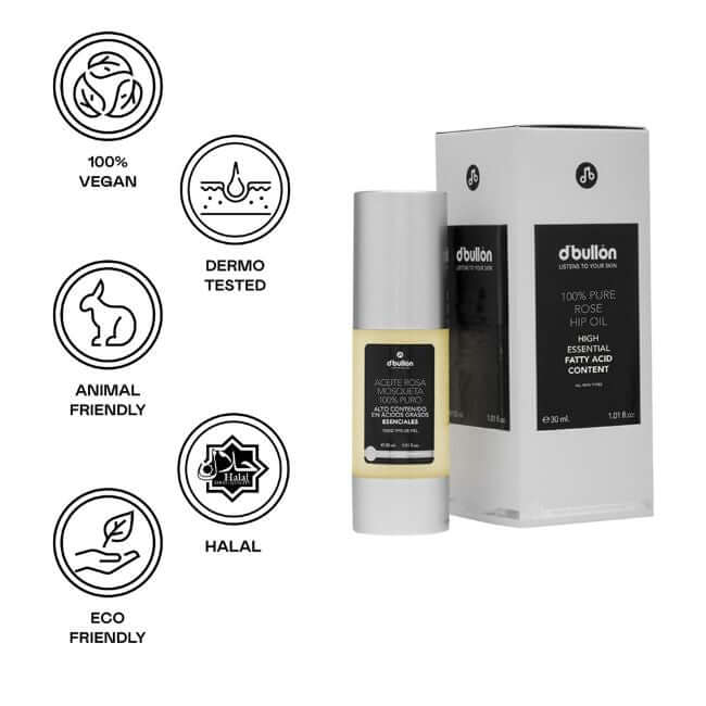 Valquer Laboratorios Sérum Aceite Rosa Mosqueta 100% Puro - 30 Ml