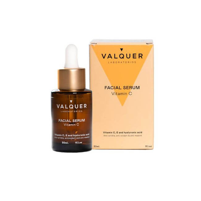 valquer laboratorios Sérum Facial de Vitamina C & Ácido Hialurónico - 30ml