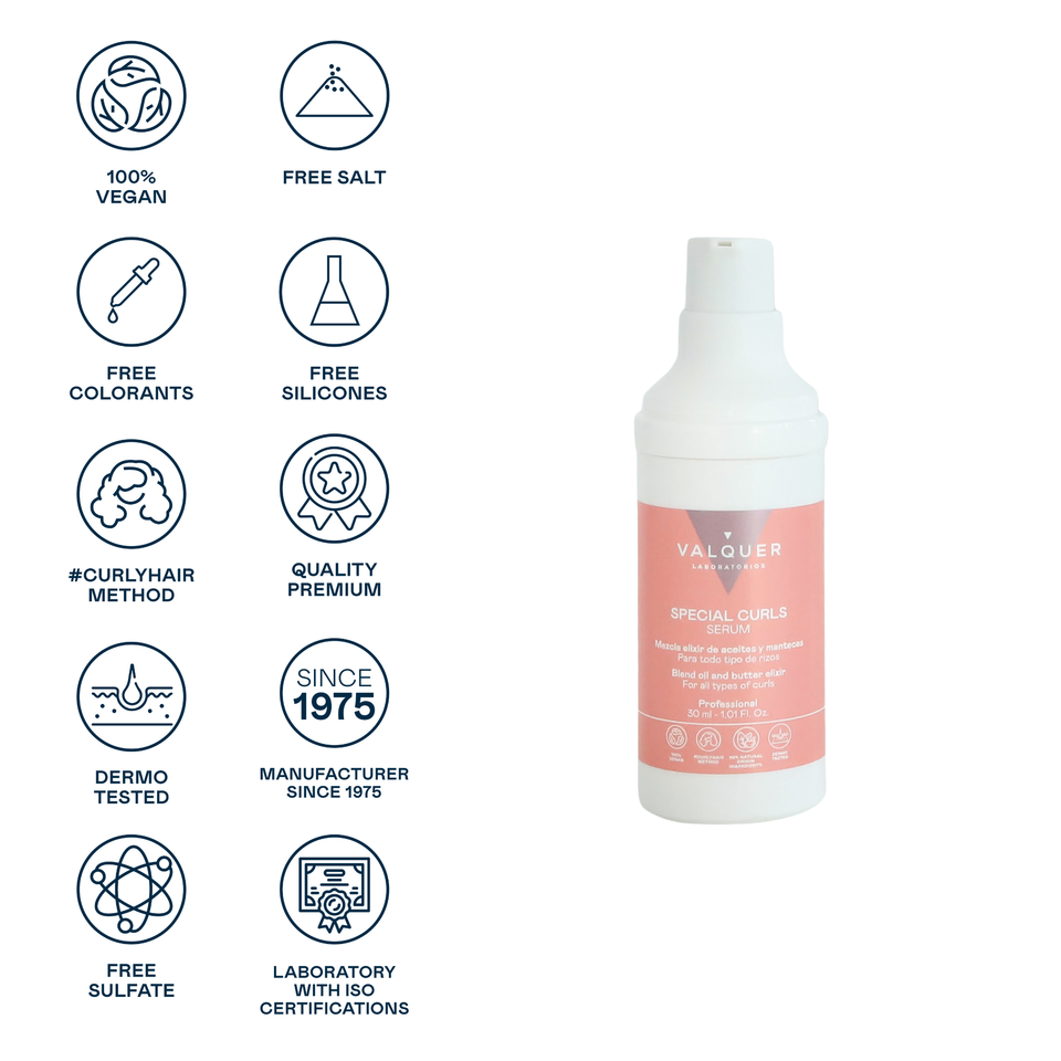 Valquer Laboratorios Sérum Método Curly (especial Rizos) - 30 Ml