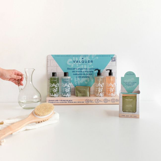 Valquer Laboratorios Sobres Air De 25 G - Valquer Shake - Gel De Baño Sostenible