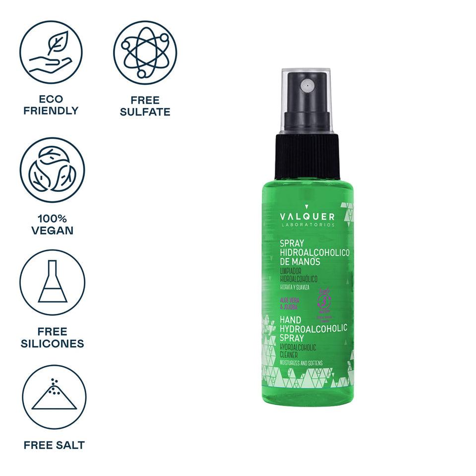 Valquer Laboratorios Spray Hidroalcohólico De Manos Limpiador Hidroalcohólico - 100 Ml
