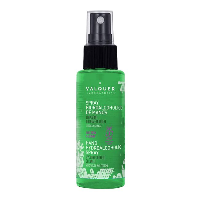 valquer laboratorios Spray Hidroalcohólico de manos limpiador hidroalcohólico - 100 ml