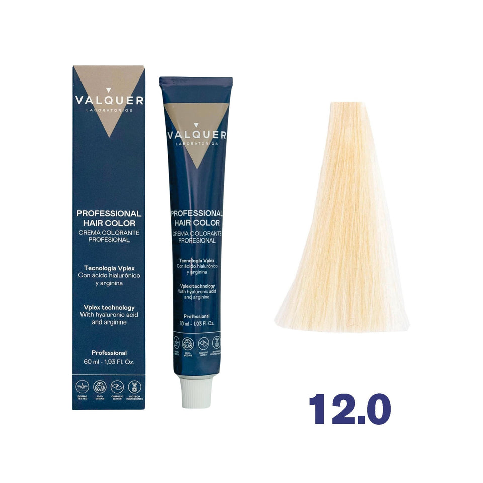 valquer laboratorios Tinte 12.0 Superaclarante Natural - 60 ml