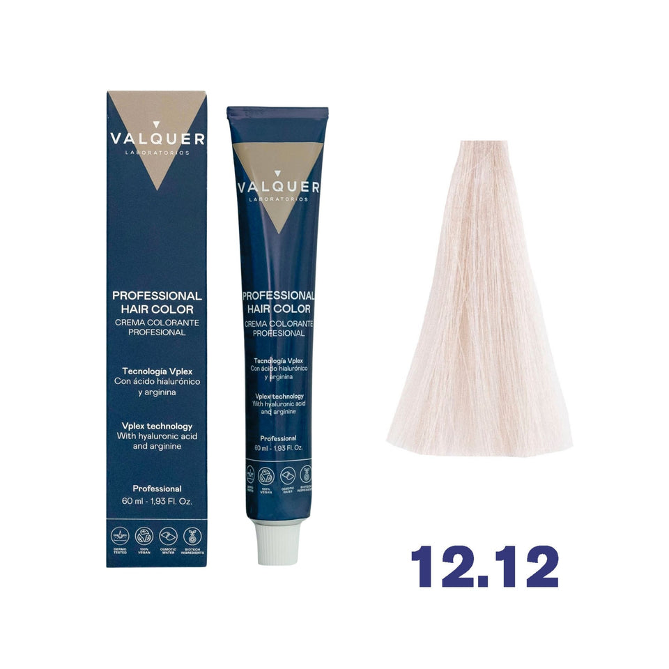 valquer laboratorios Tinte 12.11 Superaclarante Ceniza Intenso - 60 ml
